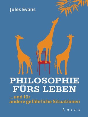 cover image of Philosophie fürs Leben